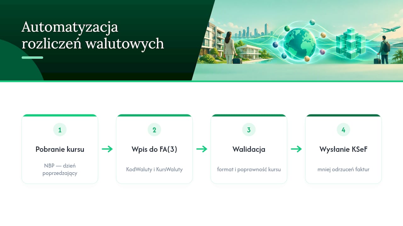 Automatyzacja procesu fakturowania walutowego w KSeF